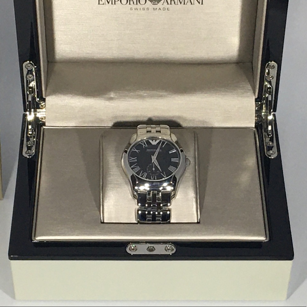 BRAND NEW EMPORIO ARMANI AR1710 MENS WATCH $139 - Picture 8 of 15